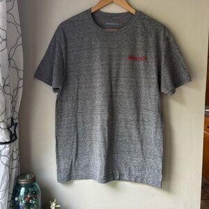 Snap on tools mens t shirt size large gray work garage cars mechanic